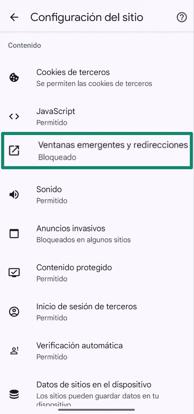 Tap Pop Ups And Redirects Es