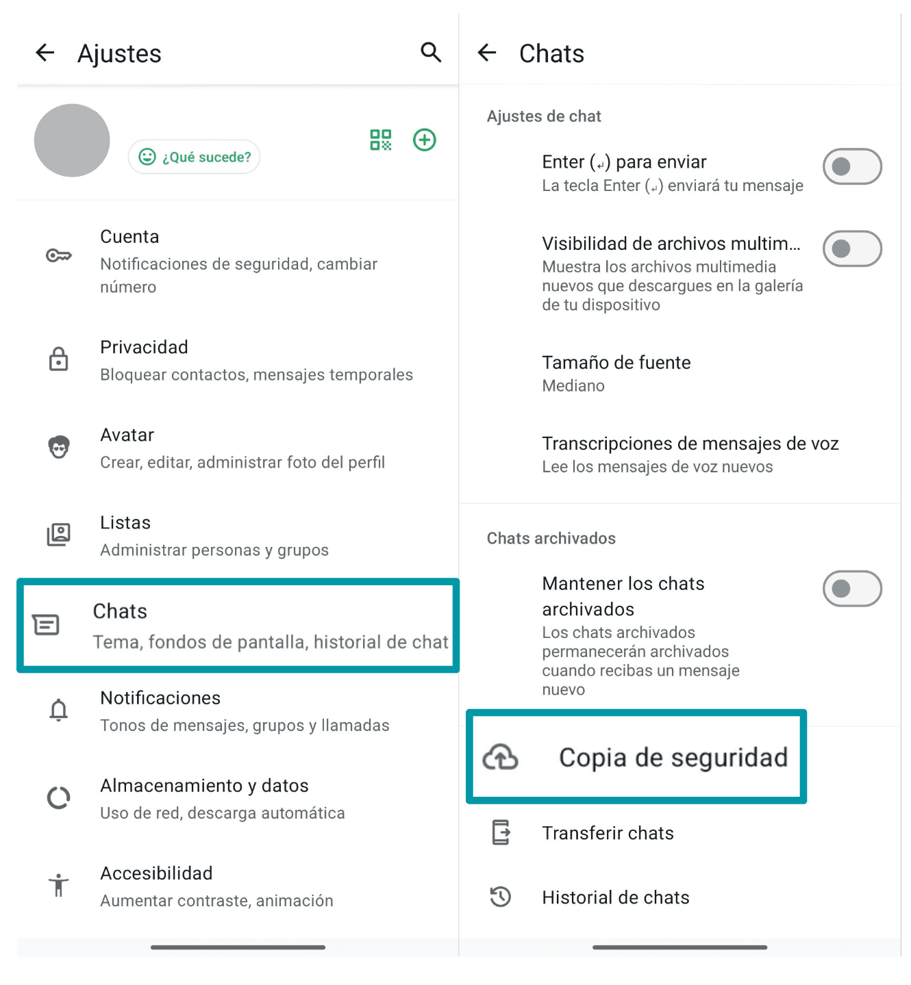 Tap The Three Vertical Dots Es