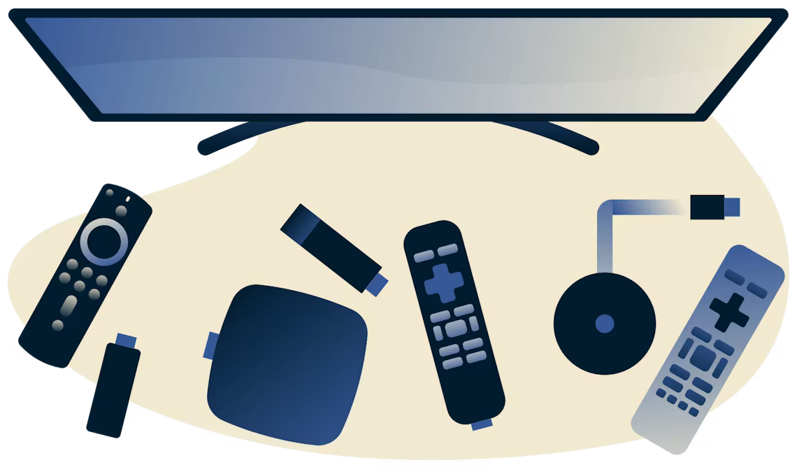 VPN Android TV dành cho phản chiếu màn hình và chiếu màn hình.