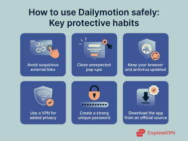 Tips for using Dailymotion safely