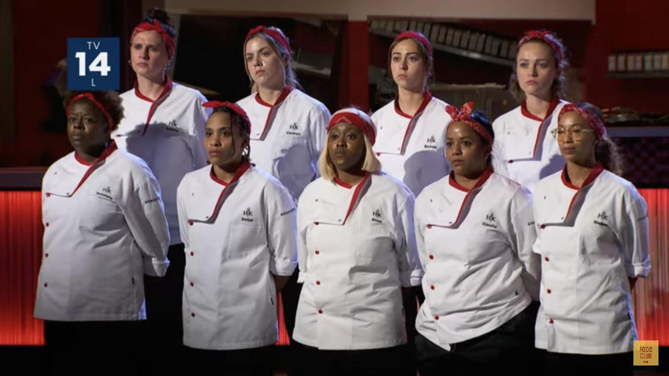 Hell's Kitchenin 21. kauden osallistujat