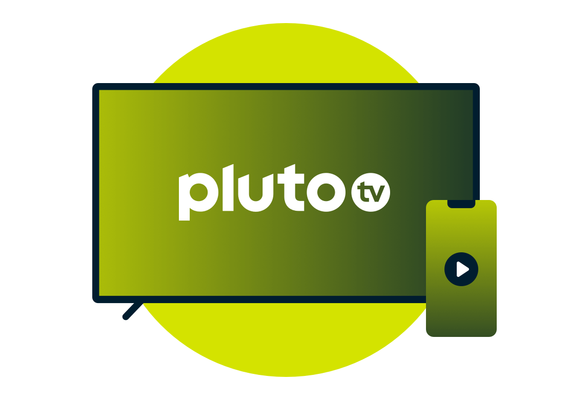 pluto tv vpn 로고
