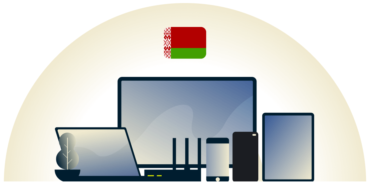 Belarus-VPN, das zahlreiche Geräte schützt