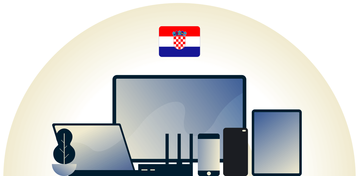 Croatia VPN beskytter en række forskellige enheder.