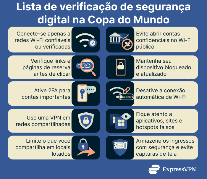 World Cup digital safety checklist