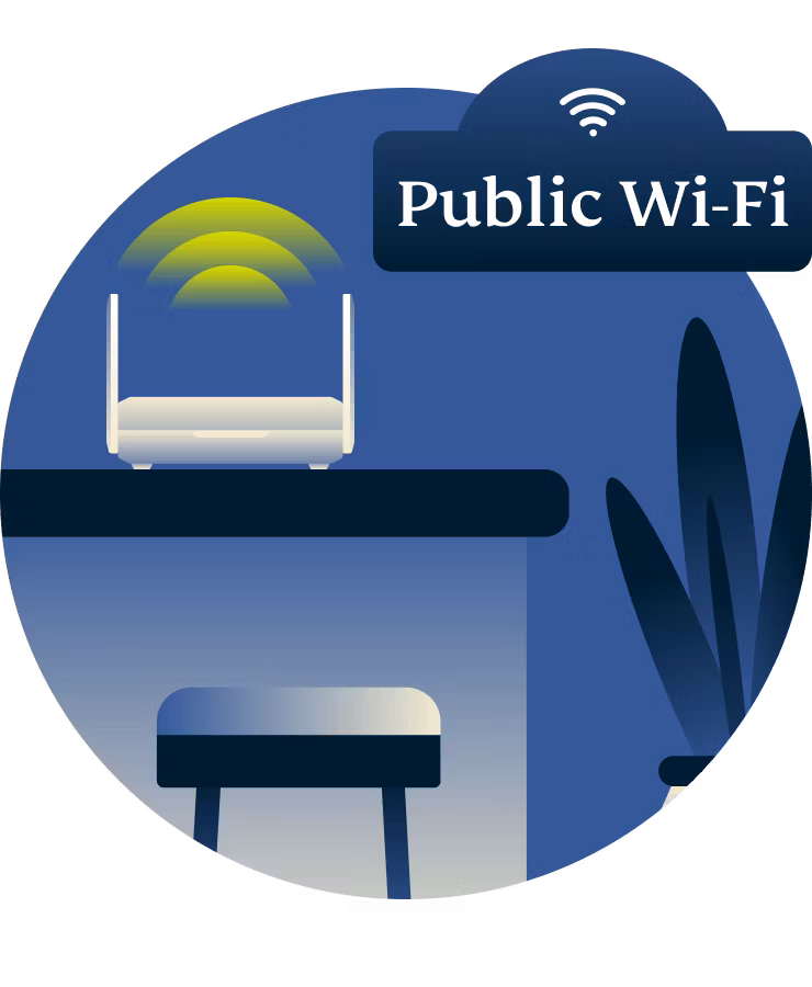 Aircove Go-ruter på et bord